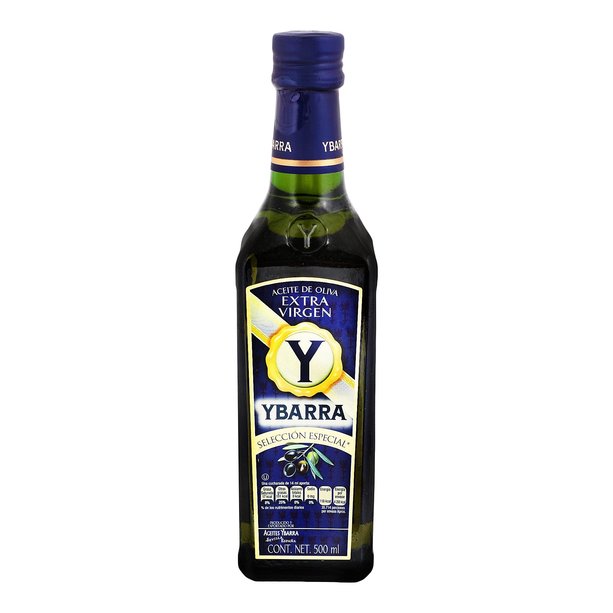 Aceite de Oliva - YBarra Extra Virgen Selección Esp.  - 500 ml
