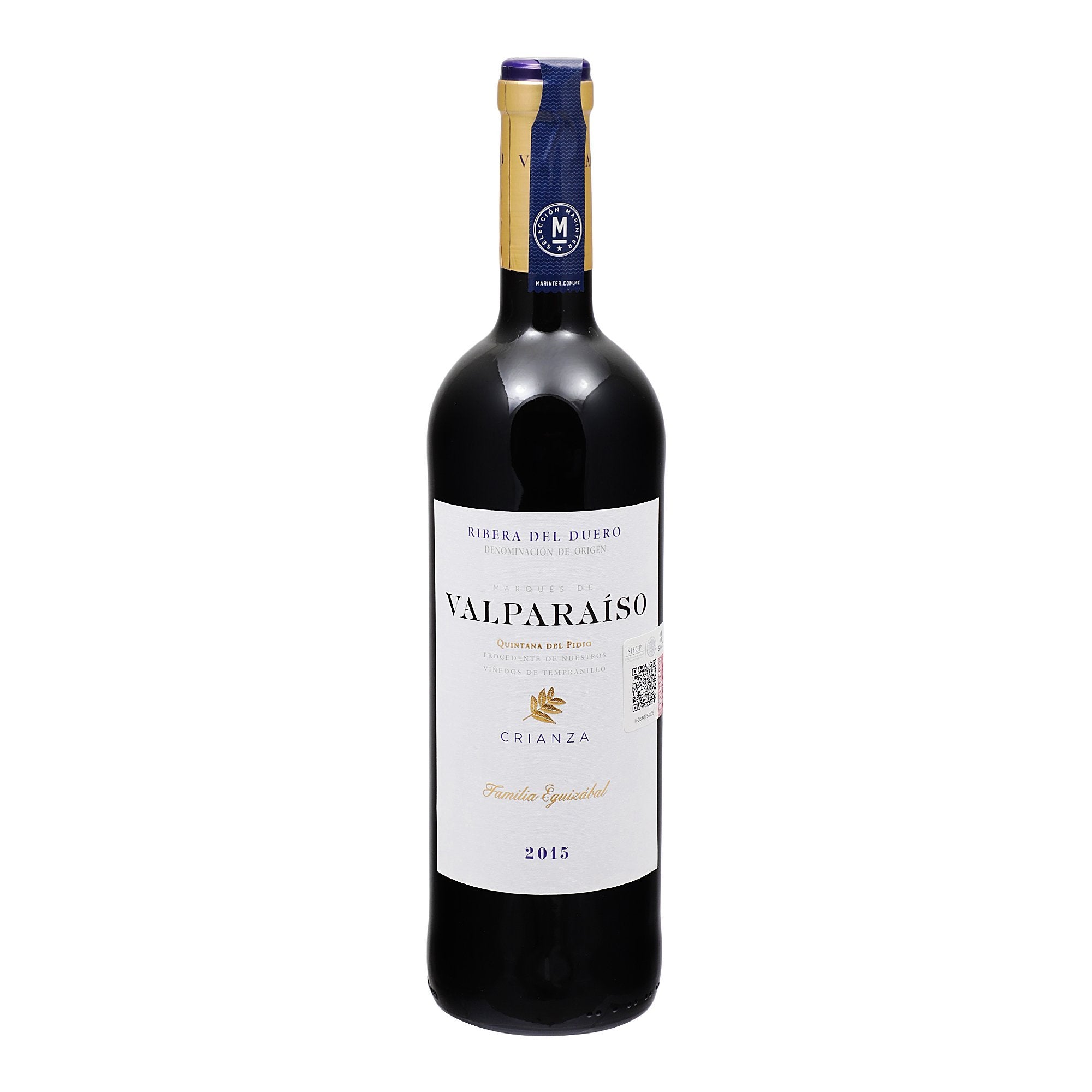 Vino Tinto - Marques de Valparaíso Crianza - 750 ml